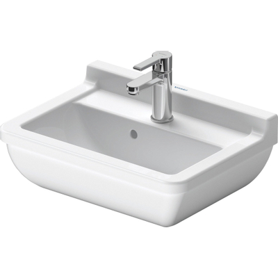 Duravit Starck 3 Philippe Starck - 3 wastafel - 50x36cm - wondergliss - wit