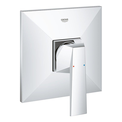 Grohe Allure Brilliant Mitigeur thermostatique encastré - 1 bouton - sans inverseur - chrome