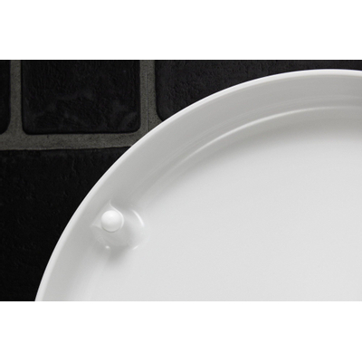 Duravit Starck 3 Vital Lunette de WC - 41.6x37.1x4.6cm - Matière synthétique blanc Brillant