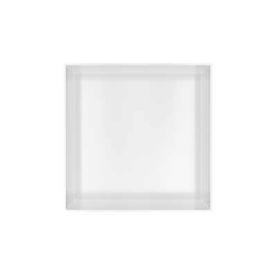 Hotbath &MORE Boîte encastrable ou niche encastrée - 30x30x10 - sans cadre - Blanc mat