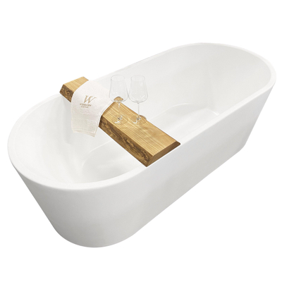 Wiesbaden OAK badplanchet 80 x 20 x 4 cm robuust eiken