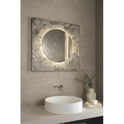 ÉCHANTILLON Terravito Elzino carreau mural - 25x75cm - rectifié - Aspect pierre naturelle - Grey mat (gris)