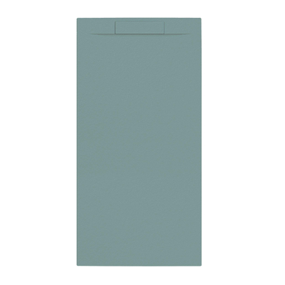 Allibert Luna douchebak Mat Groen Korstmos 160x80x2.9 cm