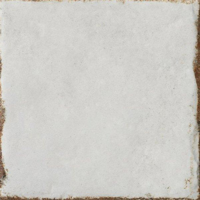 SAMPLE Cir Cotto del campiano Wandtegel 20x20cm Bianco 10mm Wit glans