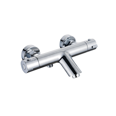 FugaFlow Thermostatische Bad-Douchekraan chroom