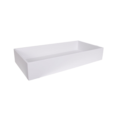 Zeza Arte Niche en saillie - 30x60x10cm - solid surface - blanc mat