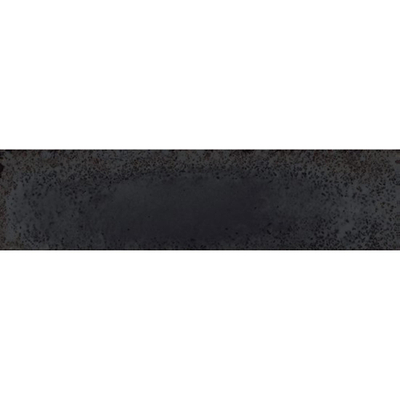 SAMPLE Viva Metal Brick Wandtegel 6x24cm 9.5mm Black