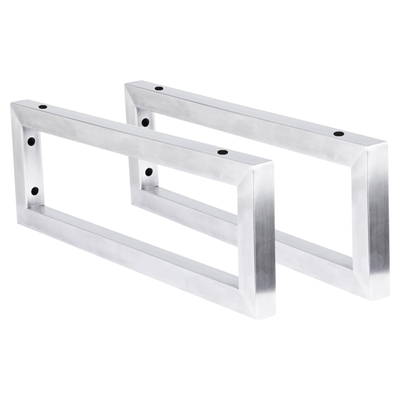 Differnz Support mural pour lavabo 44 x 15 cm chrome