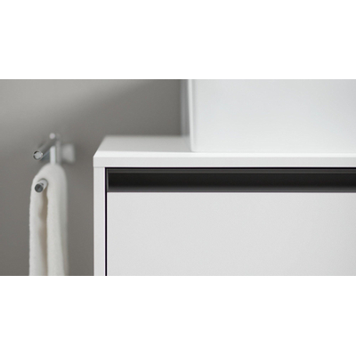 Duravit Vero Air Lavabo - 50x47cm - suspendu - 1 trou de robinet - avec trop-plein - bord rectifié - blanc