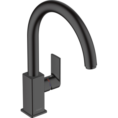 Hansgrohe Vernis shape m35 Eengreeps keukenmengkraan - met draaibare uitloop - mat zwart