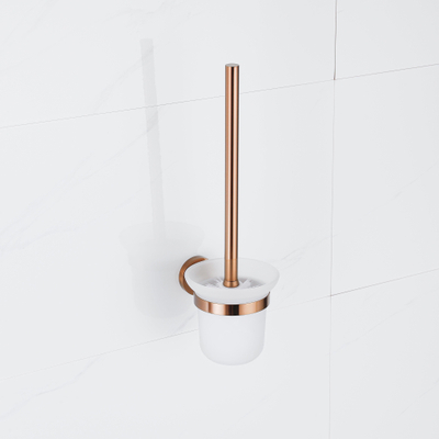 Fortifura Calvi toiletborstelhouder rond Geborsteld Geborsteld koper PVD (Koper) - licht beschadigd - OUTLET UDEN