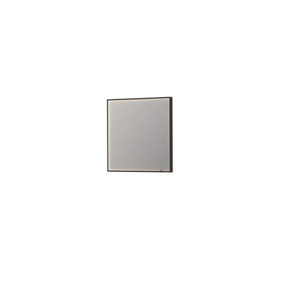 INK SP19 spiegel – 80x80 cm – Zwart mat