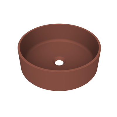 Arcqua Case waskom - rond - 40cm - mat terracotta OUTLETSTORE