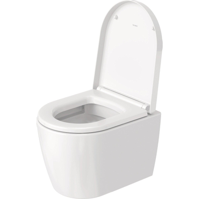 Duravit Me by Starck Abattant compact avec couvercle Blanc mat