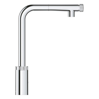 Grohe Minta Keukenkraan - hoog - uittrekbare l uitloop - chroom