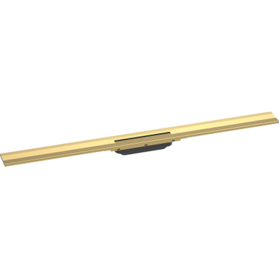 Hansgrohe RainDrain Flex Douchegoot - 100cm - inkortbaar - wandmontage - polished gold optic