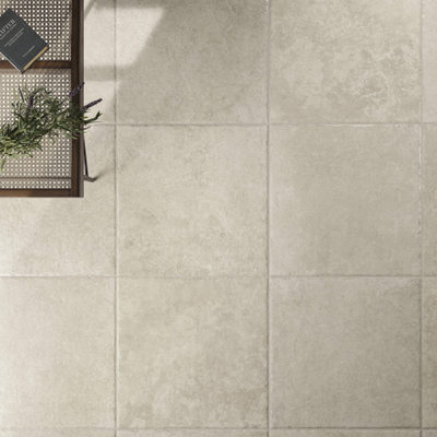 ÉCHANTILLON Terravito Horeno Carrelage de sol céramique - 30x30cm - 9,0mm - rectifié - Blanc