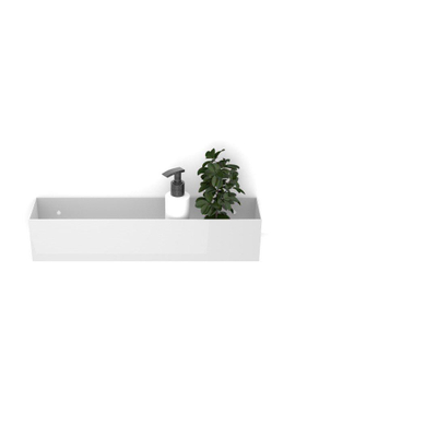 Looox Colour shelf box Special BoX rechthoek 30x10x10cm wit OUTLETSTORE
