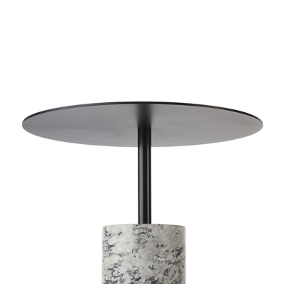 Aquanova Nero - Table d'appoint - Alba (blanc)