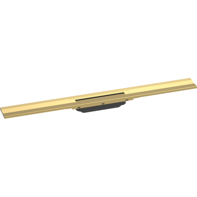 Hansgrohe RainDrain Flex Douchegoot - 80cm - inkortbaar - wandmontage - polished gold optic