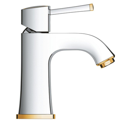 Grohe Grandera Mitigeur lavabo corps lisse chrome/or
