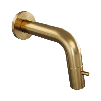 BRAUER Gold Edition Robinet de lave-mains - encastré - bec 8.5 - 18.5cm - Or brossé