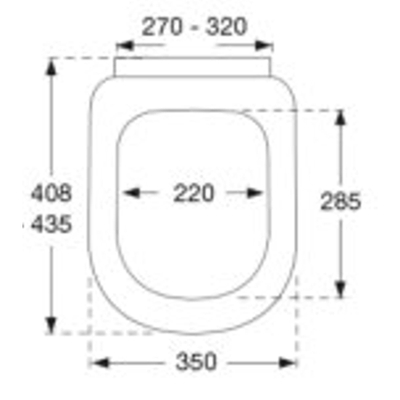 Pressalit 3 closetzitting met softclose deksel wit