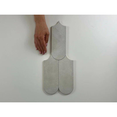Terravito Evarno carreau mural - 8x21.5cm - Pearl mat (gris)