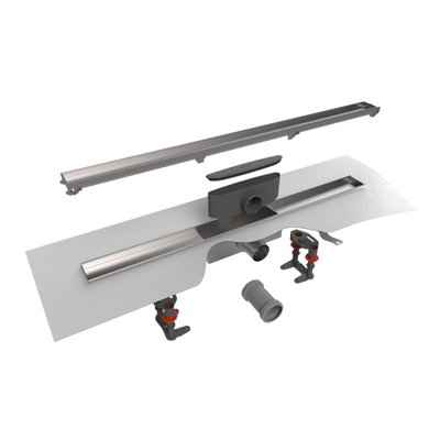 Easy Drain Compact caniveau carrelable FF ws 50mm 80cm simple