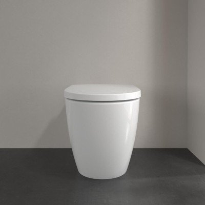 Villeroy & Boch Subway 3.0 Staand closet - 59.5x37x40cm twistflush CeramicPlus - White Alpine (glans wit)