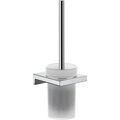 Hansgrohe AddStoris Q Closetborstelgarnituur - wandmontage - hoogglans chroom