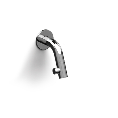 Clou Kaldur robinets chrome robinet de lave-mains 4.5x6.8cm bec court montage murale