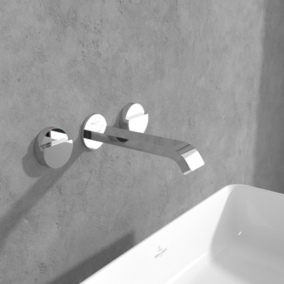Villeroy & Boch Dawn ensemble de robinet à 3 trous - chrome