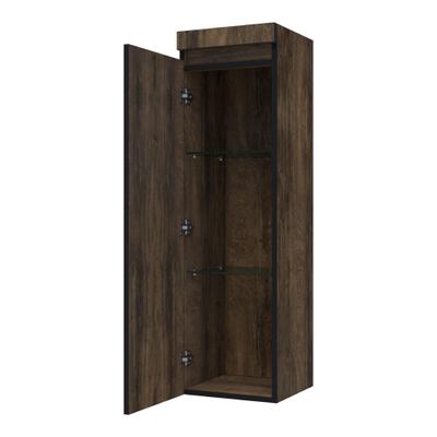 BRAUER Joy Edge armoire de salle de bains - 120x35x35cm - 1 porte - ouverture à gauche - sans poignée - Grove