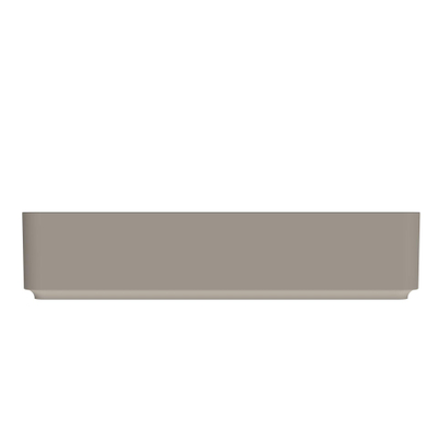 Arcqua Case vasque à poser - rectangulaire - 60x26cm - argile mate