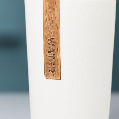 Sealskin Pierra Gobelet porte-brosses à dents Polyresin Blanc