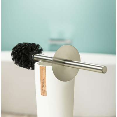 Sealskin Pierra Brosse de toilette avec support Polyresin Blanc