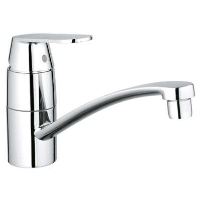 Grohe Eurosmart Cosmopolitan Keukenkraan - laag - draaibare uitloop - chroom