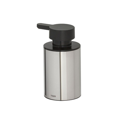 Tiger Colar Distributeur de savon sur pied inox poli 6,5x12,2x8,1cm