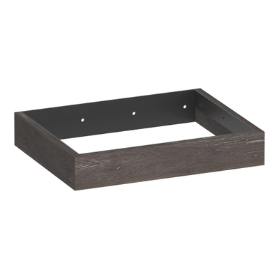 BRAUER Amaze meuble sous-lavabo 60 avec console de fixation intégrée Driftwood