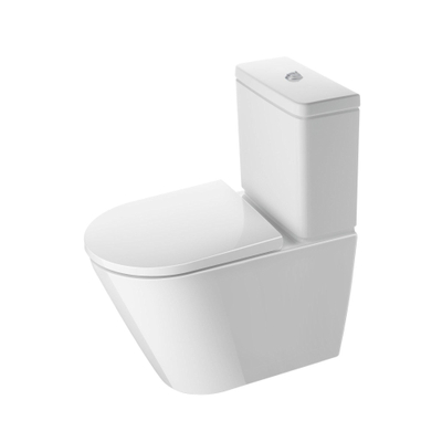 Duravit D-Neo toilette sur pied 37x65x40cm sans réservoir blanc brillant