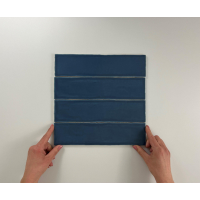 ÉCHANTILLON Cifre Cerámica Carreau mural Colonial Marine Vintage Mat Bleu