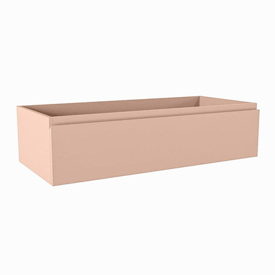 Mondiaz FOGE wastafelonderkast - 100x45x25cm - 1 lade - softclose - Rosee