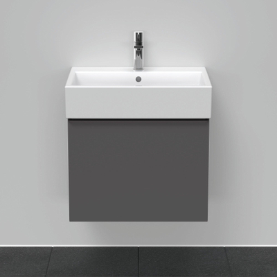 Duravit D-neo Meuble sous vasque 58.4x44.2x44cm 1 tiroir Graphite mat