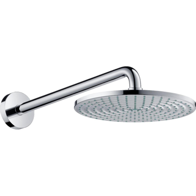 Hansgrohe Raindance hoofddouche 24cm met douchearm wand chroom
