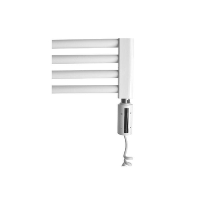 Sanicare electrische design radiator 172 x 45 cm. wit met WiFi thermostaat wit