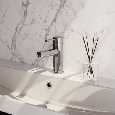 Brauer Chrome Edition Wastafelmengkraan opbouw - laag - model a - chroom SHOWROOMMODEL