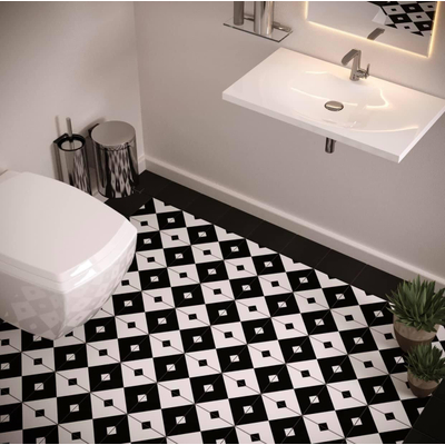 Revoir Paris Petit Gris de Paris Decor-strip - 15x15cm - 7.0mm - Arthur