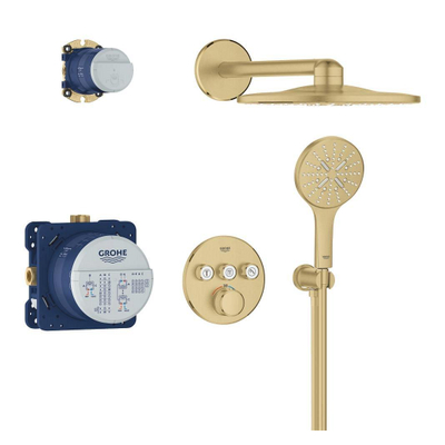 Grohe Grohtherm Smartcontrol Perfect Douche pluie - Cool sunrise brossé (or)