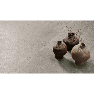 SAMPLE Serenissima Concreta Vloertegel - 100x100cm - 8.5mm - gerectificeerd - Titanio